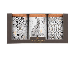 Set van 3 bewaarbussen Artisanne Noir