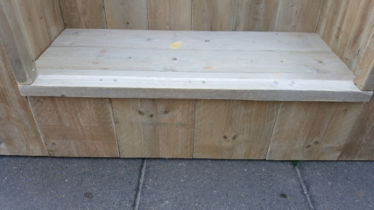 Hondenmand - Steigerhout