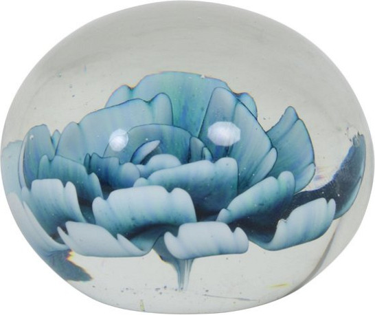 Presse papier - Ornament - bloem - Ø8  x 6 cm