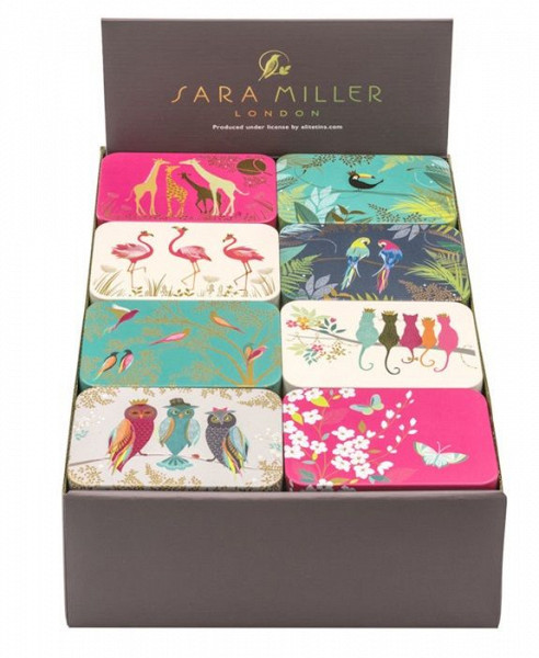 Bewaarblikje dieren - 4 variaties